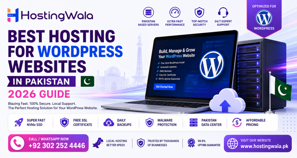 Best Hosting for WordPress Websites in Pakistan