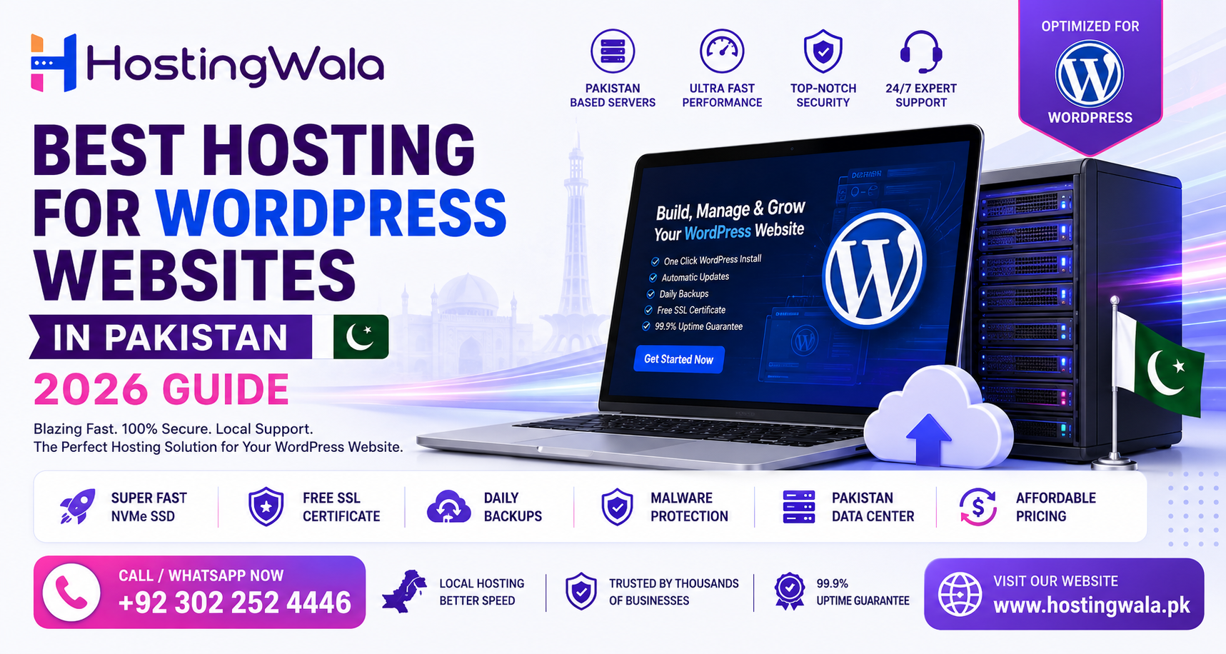 Best Hosting for WordPress Websites in Pakistan