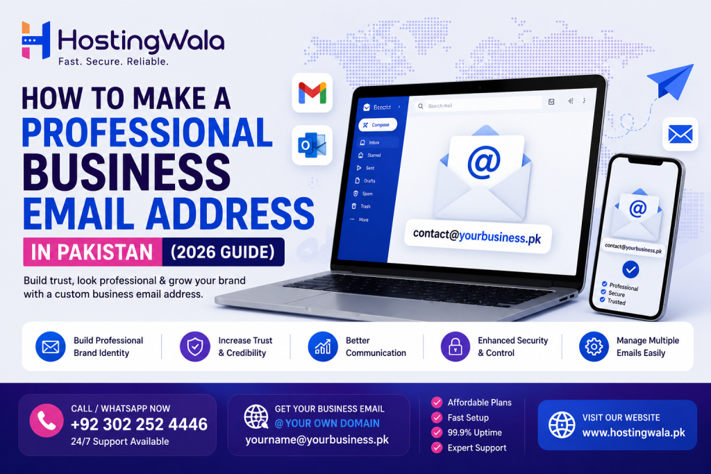 Business Email Address in Pakistan