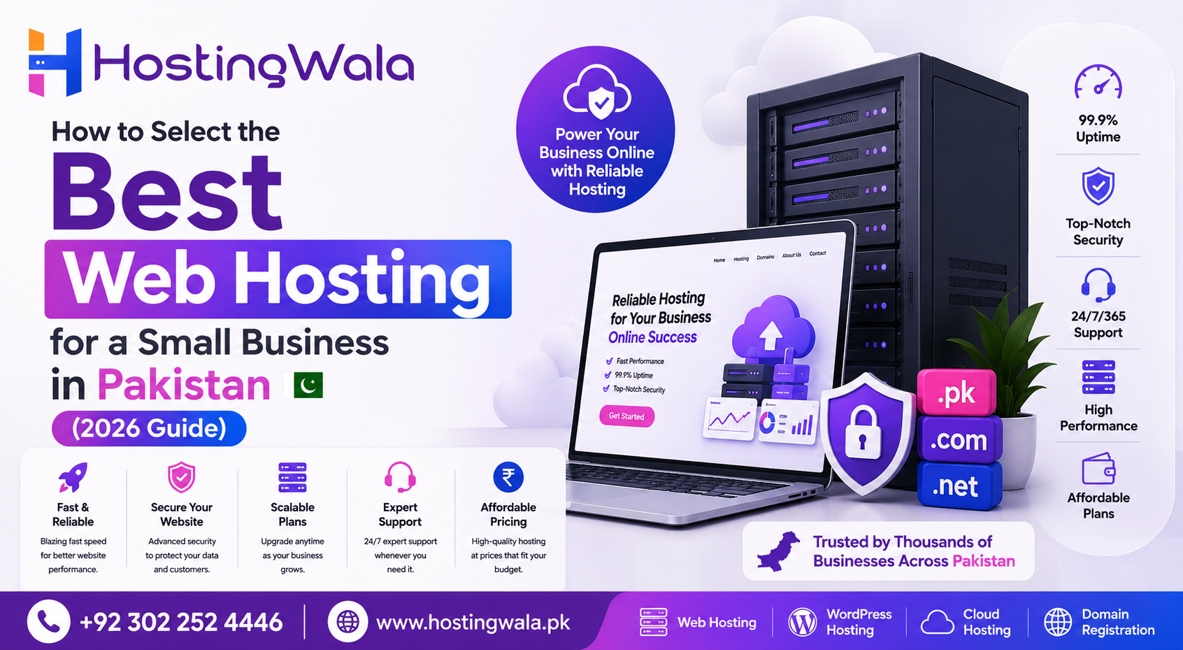 Best Web Hosting for Small Business Pakistan