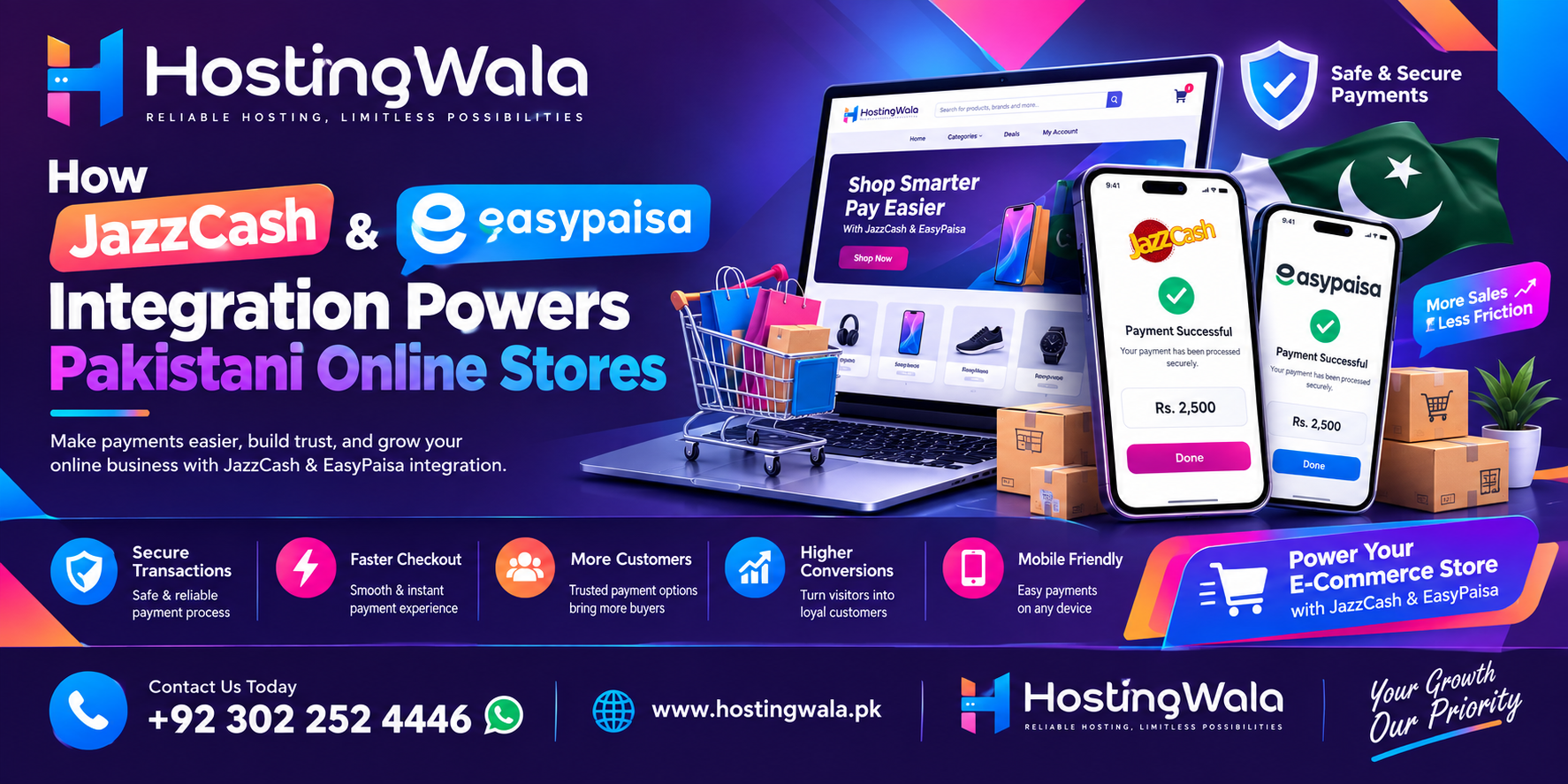 JazzCash EasyPaisa Integration