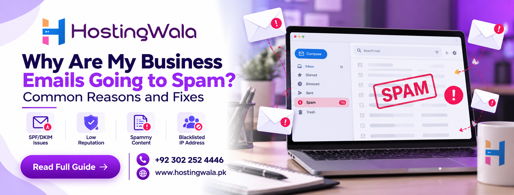 business emails going to spam